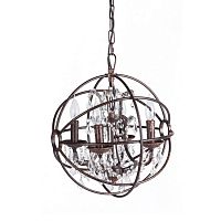 люстра foucault's orb crystal (40*40*45) бронза в Благовещенске