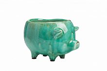 цветочный горшок pig planter голубой в Благовещенске