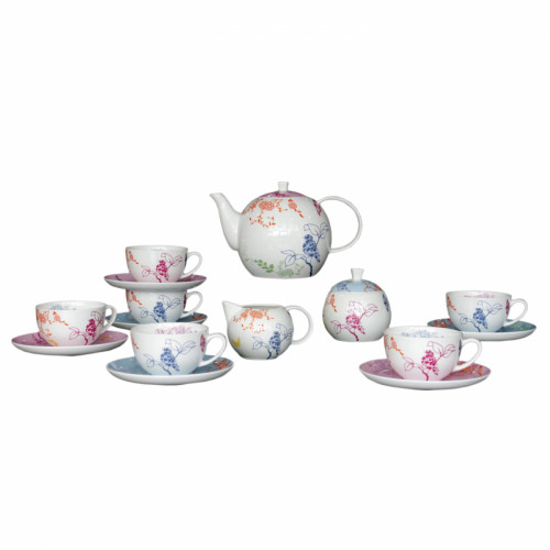чайный сервиз sienna 17 pcs tea set в Благовещенске