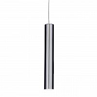 подвесной светодиодный светильник ideal lux ultrathin sp1 small round cromo в Благовещенске