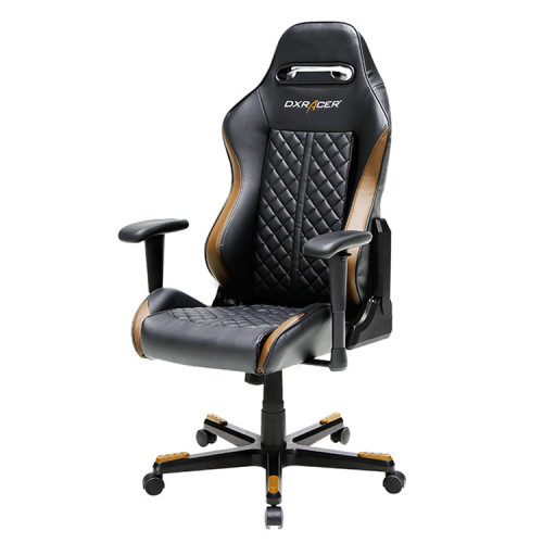 кресло геймерское dxracer черно-коричневое в Благовещенске