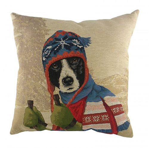 подушка с картинкой ski dogs border collie в Благовещенске