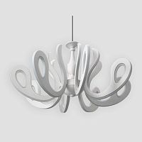 потолочная светодиодная люстра ambrella light orbital classic fk82/8 wh 504w d820 в Благовещенске