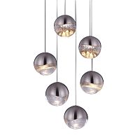 подвесной светильник globo 6u nickel от delight collection в Благовещенске