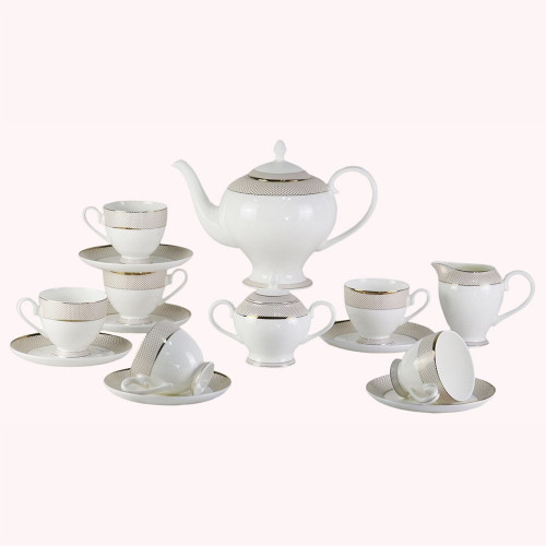 чайный сервиз bianko 17 pcs tea set в Благовещенске