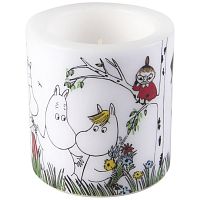 свеча большая moomin счастливое семейство, 8 см в Благовещенске