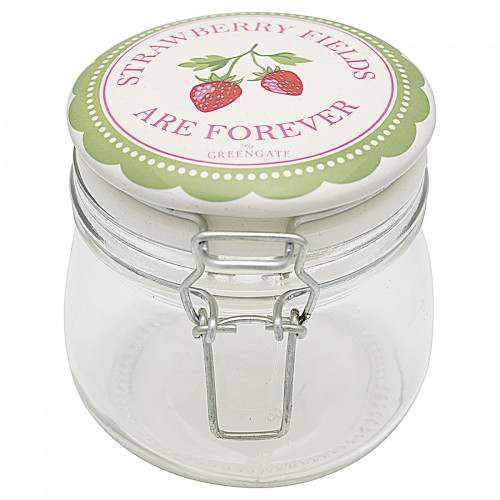 банка стеклянная strawberry pale green в Благовещенске