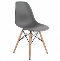 стул деревянный pc-015 серый (eames style) в Благовещенске