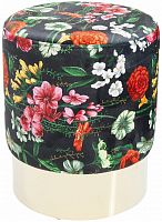 kare design пуф flores, коллекция "флорес" 35*42*35, полиэстер, дсп, сталь, мультиколор в Благовещенске