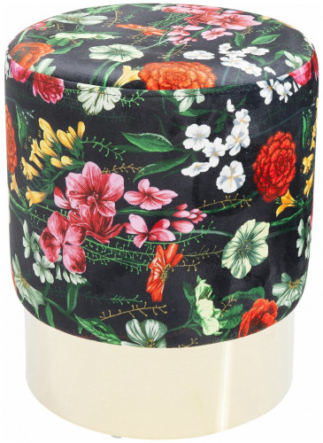 kare design пуф flores, коллекция "флорес" 35*42*35, полиэстер, дсп, сталь, мультиколор в Благовещенске