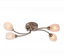 потолочная люстра idlamp carmina 201/4pf-oldbronze в Благовещенске