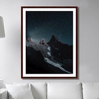 картина: the sky in the night alps в Благовещенске
