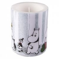 свеча большая moomin зимнее путешествие, 8 см в Благовещенске