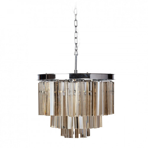 люстра odeon 5 ring оранжевая, прозрачная в Благовещенске