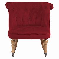 кресло amelie french country chair красное в Благовещенске