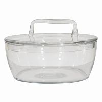 ваза настольная basket glass low в Благовещенске