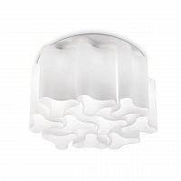 потолочная люстра ideal lux compo pl10 bianco в Благовещенске