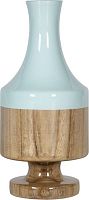 ваза настольная rustic chic blue wood в Благовещенске