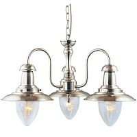 подвесная люстра arte lamp fisherman a5518lm-3ss в Благовещенске