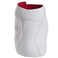 ваза керамическая white&red 17*17*22 в Благовещенске