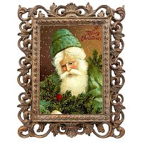 репродукция старинной рождественской гравюры a marry christmas в Благовещенске