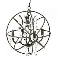 люстра foucault's orb crystal (47*47*64) коричневая в Благовещенске