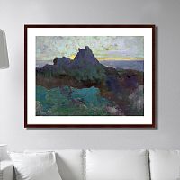 картина: rocky peak, 1875г. в Благовещенске