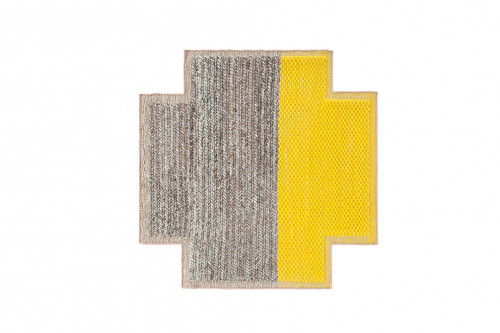 ковер plait yellow 160х160 от gan в Благовещенске