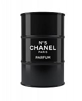 Декоративная бочка Chanel №5 black L
