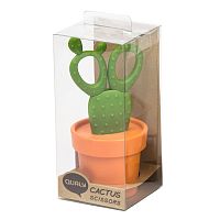 ножницы cactus с держателем, оранжевые с зеленым в Благовещенске