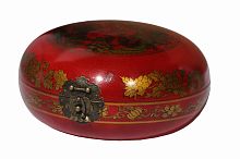 Декоративная шкатулка Gudong Красная