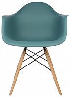 стул klassic premium daw бирюзовый (eames style) в Благовещенске