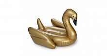 Надувной круг Swan золотой