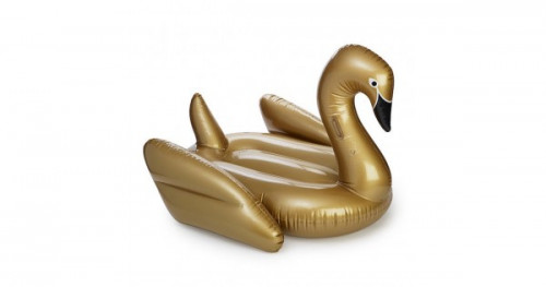 надувной круг swan золотой в Благовещенске
