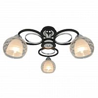 потолочная люстра arte lamp ginevra a1604pl-3bk в Благовещенске