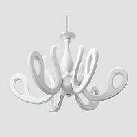 потолочная светодиодная люстра ambrella light orbital classic fk81/6 wh 292w d640 белая в Благовещенске