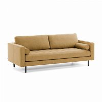 диван bogart трехместный горчица от la forma (ex julia grup) в Благовещенске