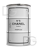 декоративная бочка- шкаф chanel №5 white xl в Благовещенске