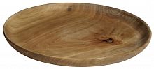 блюдо деревянное с низким бортиком 35,5 см bowl в Благовещенске