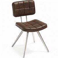 стул lola seat pu brown ножки из нержаеющей стали c589u09 от la forma (ex julia grup) в Благовещенске