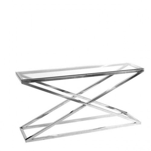 консоль criss cross от eichholtz хром в Благовещенске