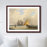 картина: the sailboat, 1829г. в Благовещенске
