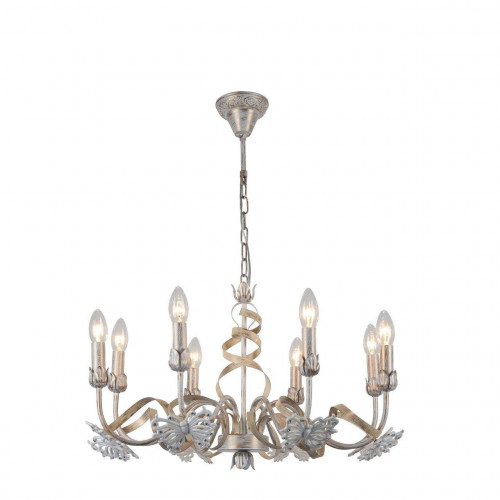 подвесная люстра arte lamp libellula a8626lm-8wg в Благовещенске