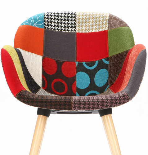 стул patchwork (eames style) разноцветный в Благовещенске