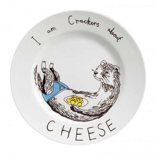 тарелка i am crackers about cheese в Благовещенске