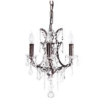 люстра 19th c. rococo iron & clear crystal round vol.i бронза в Благовещенске