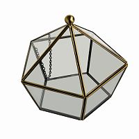 флорариум стеклянный в винтажном стиле diamond shape в Благовещенске