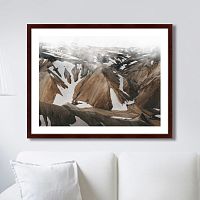 картина: mountain under mist, iceland no 1 в Благовещенске