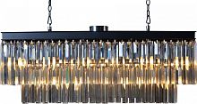 люстра odeon l110 black&glass чёрная, прозрачная в Благовещенске