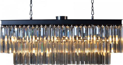 люстра odeon l110 black&glass чёрная, прозрачная в Благовещенске